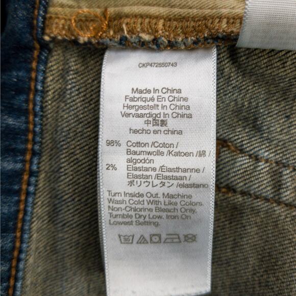 Men’s Slim Tapered Jeans 30x32 Medium Wash Stretch Denim Blue Modern | Madewell - Picture 8 of 14